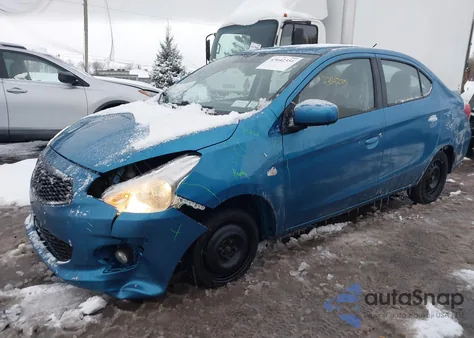 2020 Mitsubishi Mirage G4 Es z USA, uszkodzony, nr VIN ML32F3FJ6LHF09062